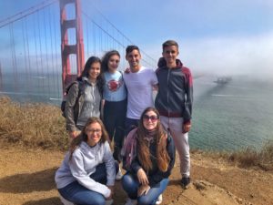 At the Golden Gate Bridge